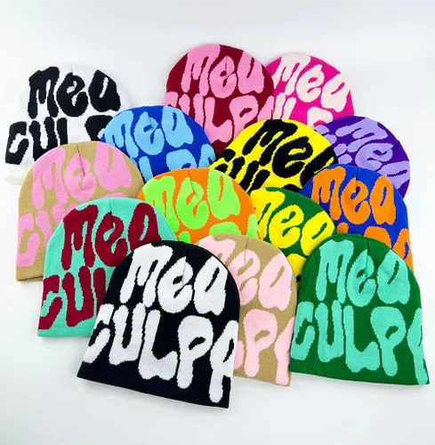 Vista 8 de Y2K - Gorros de lana para mujer, gorro de punto acrílico para mujer, gorro de punto inalámbrico para invierno