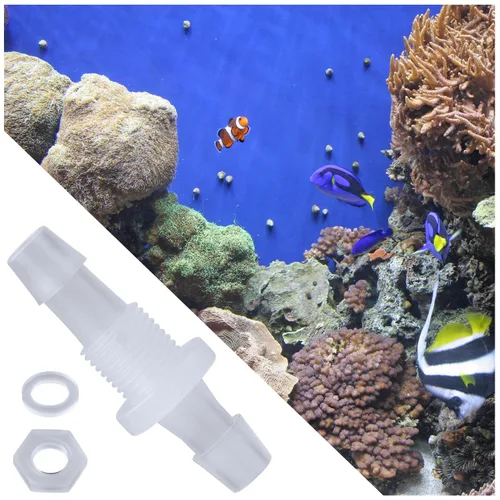 Vista 5 de 10 paquetes de accesorios de púas de manguera de plástico de 1/4 a granel, accesorios de púas de manguera de plástico, accesorios de conector