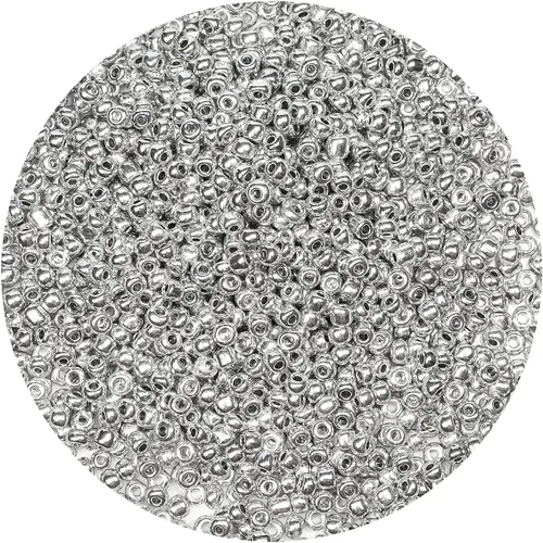 Vista 41 de Bala&Fillic Cuentas de semillas de color perla azul claro opaco de 0.157 in, aproximadamente 1200 piezas/3.53 oz en bolsa, 6/0 cuentas de vidrio