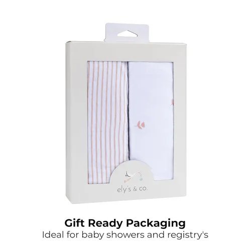 Vista 6 de Ely's & Co. Pack and Play - Juego de sábanas para cuna/mini-portátil, juego de 2 sábanas ajustables para patio de juegos compatibles con Graco Pack