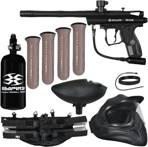 Vista 5 de Action Village Kingman Spyder Victor - Kit de pistola de paintball legendaria