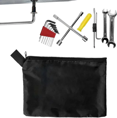 Vista 8 de Bike Tool - Cycling Maintenance Accessories, Multifunctional Repair Set, Compact Portable Equipment, Storage Case Mountain Road Bicycle Repair