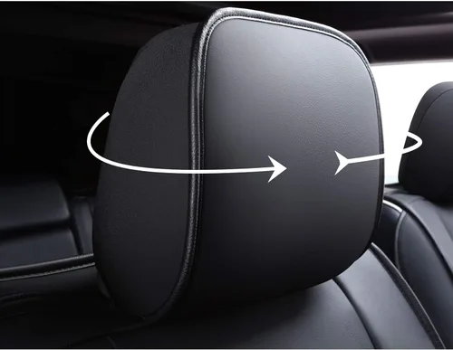 Vista 8 de Huidasource Fundas de asiento para Jeep Grand Cherokee, 2 piezas de cuero impermeable personalizado para asientos de coche, protectores compatibles