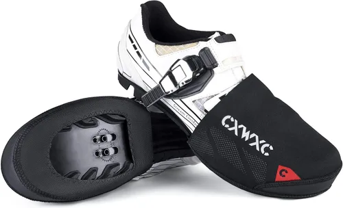 CXWXC Fundas para dedos de ciclismo para hombres y mujeres, fundas para zapatos de ciclismo, impermeables, transpirables, para ciclismo, clima frío,