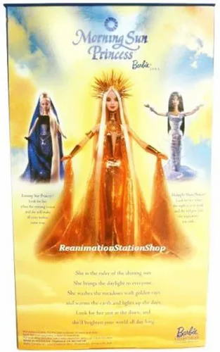 Vista 2 de Morning Sun Princess Barbie Doll Collector Edition Celestial Collection