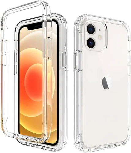 Vista 23 de Funda para iPod Touch 7, cristal transparente, no amarillea, resistente, suave, TPU de doble capa, resistente a prueba de golpes, funda transparente