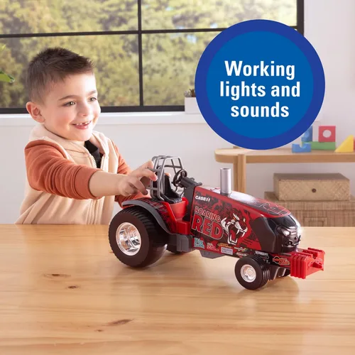 Vista 4 de ERTL 1/16 Big Farm Case IH Barn Buster Tirando Tractor 47465