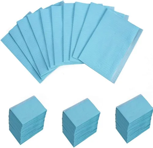 Vista 7 de 125 fundas de mesa de tatuaje de 13 x 18 pulgadas, almohadilla limpia, babero de tatuaje personal de higiene