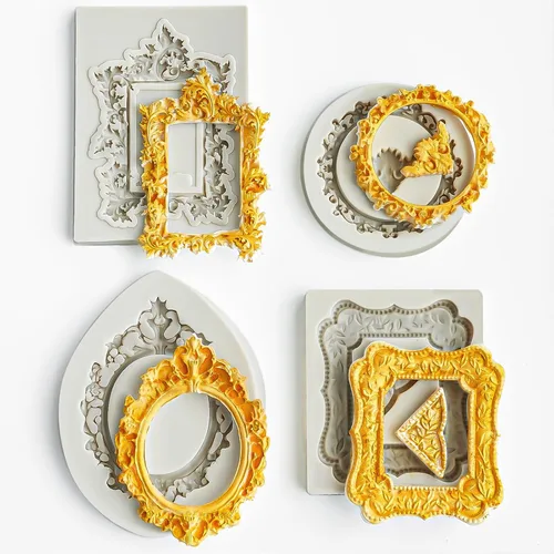 Vista 15 de HKNMTT Moldes de corazón de silicona para el día de San Valentín, 10 formas de conversación de amor, regalos de trufa, tamaño de bocado, molde