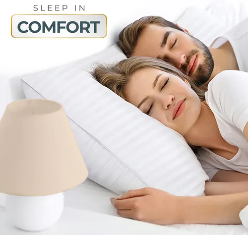 Vista 7 de Utopia Bedding - Almohadas de cama para dormir de tamaño estándar (blanco), juego de 2, calidad de hotel refrescante, para dormir de espalda, boca
