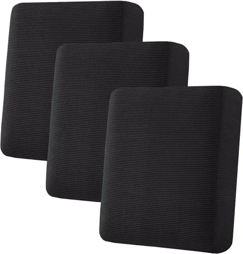 Vista 63 de ADPON Fundas de sofá modular, funda de cojín para sofá o sillón en forma de L, funda separada para sofá seccional izquierdo o derecho (1 diván, gris)