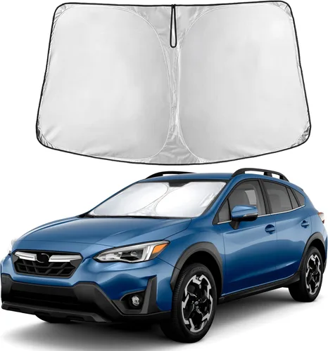 Vista 189 de EcoNour - Parasol plegable para parabrisas de Toyota Tacoma 2016-2025 2026, accesorios para camioneta de 2 puertas y 4 puertas, protector de visera