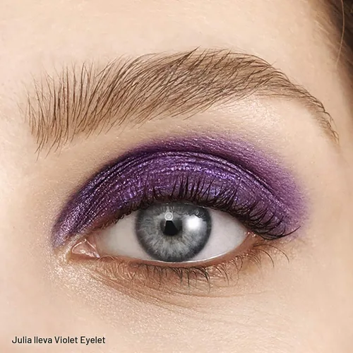 Vista 8 de Almay Velvet Foil Cream Shadow, End Game, 0.36 fl. oz., sombra de ojos metálica 010 Fin del juego