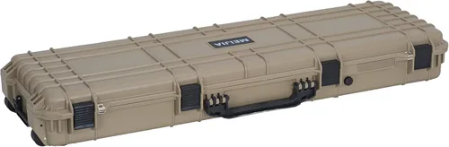 Vista 14 de MEIJIA Estuche Rígido Portátil con Ruedas para Rifle Impermeable para Todo Clima, Estuche de Armas con Ruedas, Espuma de Ajuste Personalizable