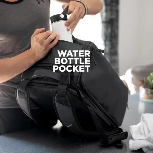 Vista 8 de NOMATIC bolso de viaje resistente al agua de 40L permitida por el puesto de control TSA lona resistentemochila