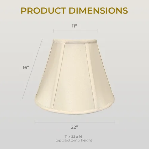 Vista 205 de Royal Designs, Inc. BS-707FC-6AGL Deep Empire Basic - Pantalla para lámpara con clip de llama, 3.5 x 6 x 5.75 pulgadas, color dorado antiguo