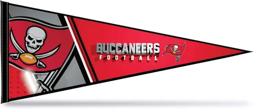 Vista 18 de Rico Industries NFL Football Primary 12" x 30" Felt Wall Décor Pennant - Great for Home/Bed Room/Man Cave Décor