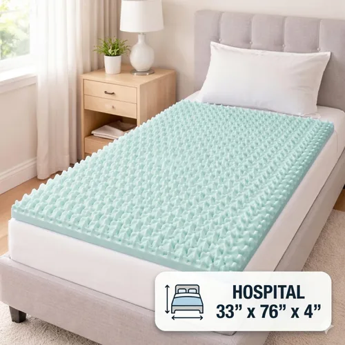 Vista 2 de Duro-Med - Cojín para cama (contorneado), color azul, 552-7945-0000, Azul, 1