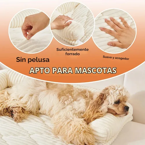 Vista 5 de HAOMAIJIA Cama Sofá para Perros Pequeños, Fundas Antideslizantes para Sofá de Mascotas, Protector de Funda de Sofá Grueso Suave Lavable para Perros