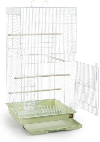Vista 4 de Prevue Pet Products SPECONO1818H-PB - Jaula alta Tiel, azul bígaro