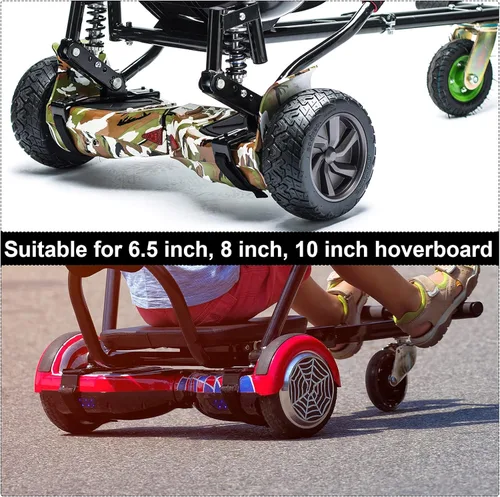 Vista 5 de Aodaer Paquete de 8 correas ajustables para aeropatineta, correas de repuesto y protector de correa de gancho y bucle, accesorios de fijación