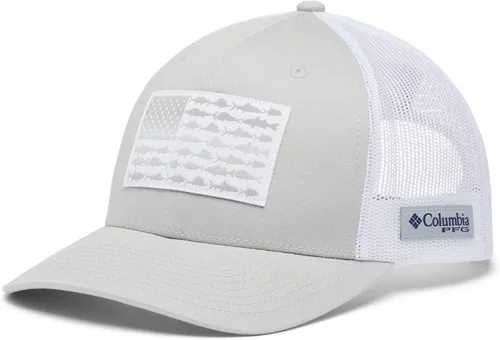 Vista 7 de Unisex Adult PFG Fish Flag Mesh Snap Back Mid