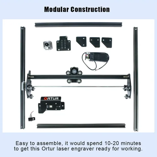 Vista 7 de ORTUR Laser Master 2 S2 4000mW Laser Engraver Laser Engraving Cutting Machine (LU1-3), Laser Class 4