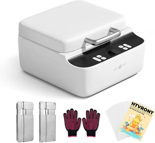 Vista 15 de HTVRONT Máquina de Prensa de Calor para Fundas de Teléfono Compatible con Android -H17 Máquina de Prensa de Calor al Vacío para Fundas de Teléfono