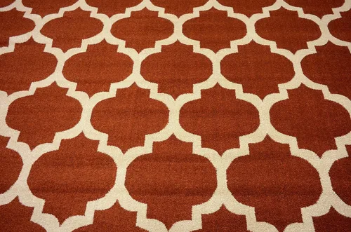 Vista 569 de Unique Loom Trellis Collection - Alfombra de área de Filadelfia, rectangular de 2 pies 2 pulgadas x 3 pies, color morado y marfil