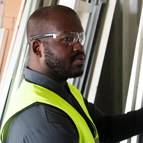 Vista 7 de HexArmor LT400 z87 - Gafas de seguridad ligeras, lente transparente, revestimiento antivaho TruShield-2SF, individuales