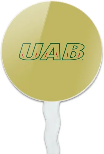 Vista 983 de Abilene Christian - Juego de 6 palillos para cupcakes con logotipo secundario