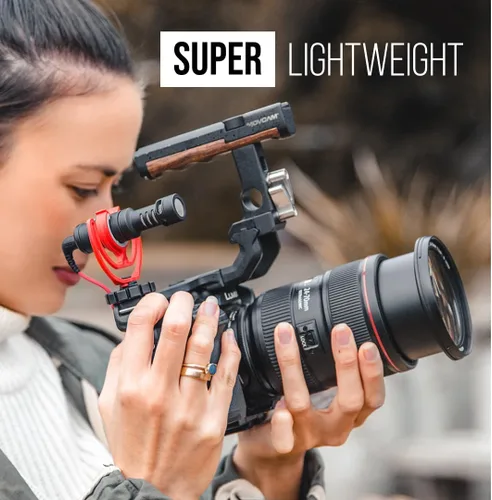 Vista 4 de Micrófono Rode VideoMic de condensador direccional de video con soporte (modelo descatalogado por el fabricante), Negro