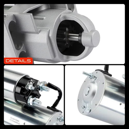 Vista 9 de A-Premium Motor de arranque compatible con Chevy Silverado 2500 HD/3500, Avalanche 2500, Express 1500, Suburban 2500 y GMC Sierra 3500, Savana 1500