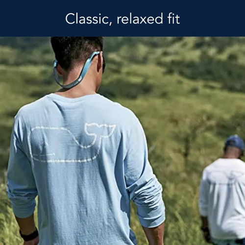 Vista 4 de Vineyard Vines Camiseta de manga larga Vintage Whale Pocket