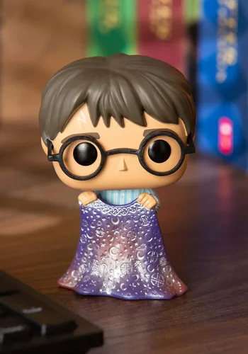 Vista 2 de Funko Harry Potter: Harry Potter - Harry con capa de invisibilidad