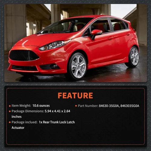 Vista 4 de labwork Reemplazo del actuador del pestillo de bloqueo del maletero trasero para Nissan Sentra 84630-3SG0A 2013-2018