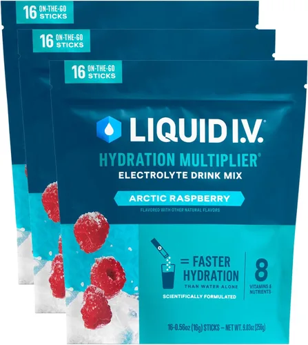 Vista 16 de Liquid I.V.® Multiplicador de hidratación - Pomelo Mezcla de bebida en polvo de electrolitos Pack de 3 (48 porciones)