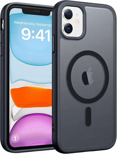 Vista 213 de FNTCASE Funda para iPhone Air: [Compatible con Magsafe] Fundas translúcidas mate con [protección completa de la cámara] [protector de pantalla]