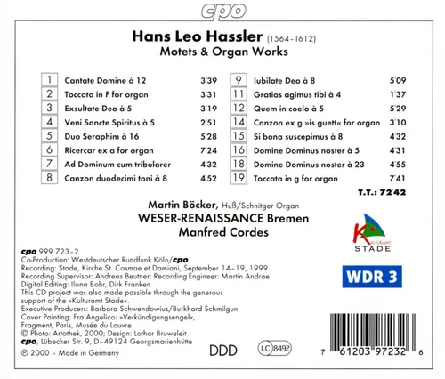 Vista 2 de Motets & Organ Works