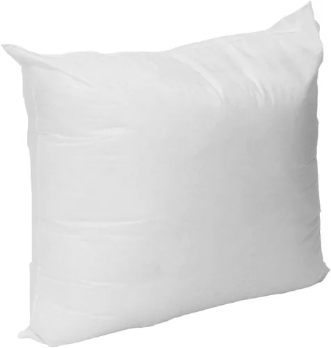 Vista 7 de Mybecca Funda de almohada de poliéster de alta calidad, 14 pulgadas de largo x 14 pulgadas de ancho, estándar/blanco