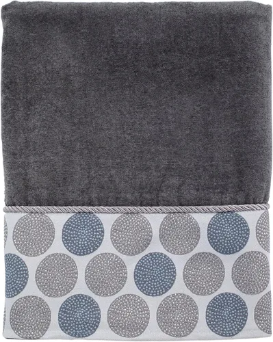 Vista 12 de Avanti Linens - Toalla de baño, toalla de algodón suave y absorbente (colección de círculos punteados, mineral)