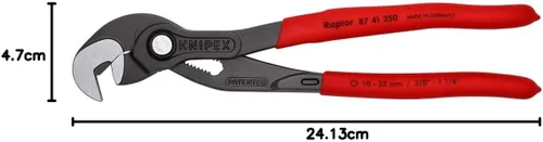 Vista 8 de KNIPEX - 87 41 250 Herramientas RAP - Alicates Raptor (8741250) Rojo 10 pulgadas