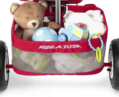 Vista 16 de Carretilla Ride On para niños Radio Flyer, talla única , Rojo