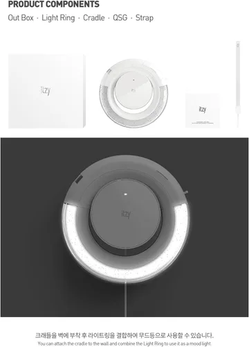 Vista 3 de Anillo de luz oficial para ventilador ITZY