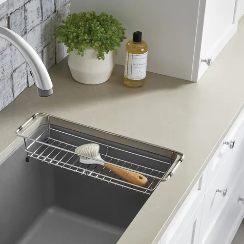 Vista 5 de BLANCO Liven/Quatrus - Cesta de trabajo de acero inoxidable