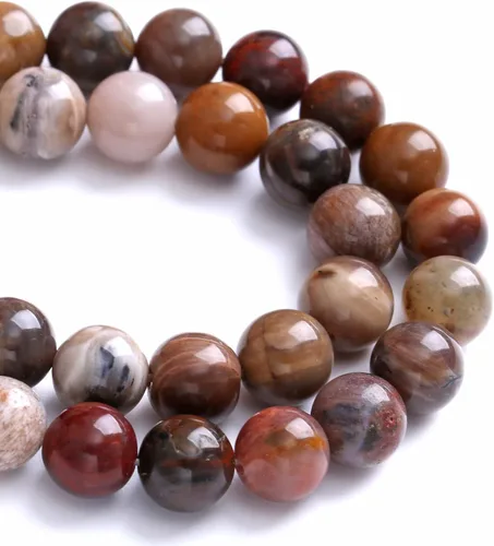 Vista 55 de 10MM 36 Cuentas de Piedras Preciosas de Larimar Azul Natural para Hacer Joyería, Pulseras DIY