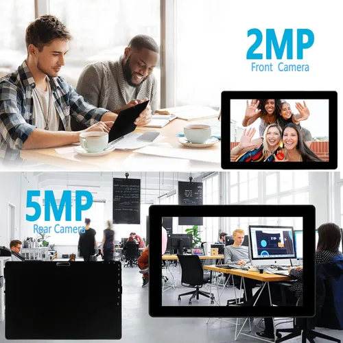 Vista 3 de Tableta Windows de 10 pulgadas con Win 11 Home pantalla táctil Tablet PC 6GB RAM 64GB ROM 2.8GHz Intel N4020 WiFi BT Micro HDMI USB3.0 0.138 in