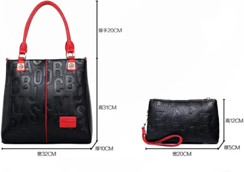 Vista 5 de Bolsos de mujer Hobo Bolsos de hombro Tote PU Bolsos de cuero Moda Bolsas de gran capacidad