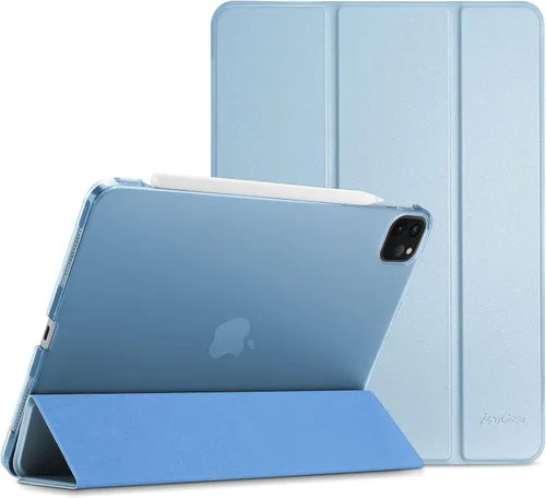 Vista 10 de ProCase Funda para iPad Pro de 11 pulgadas Caso 2022/2021/2020/2018, Funda Inteligente de Carcasa Trasera Rígida con Soporte Delgado para iPad Pro