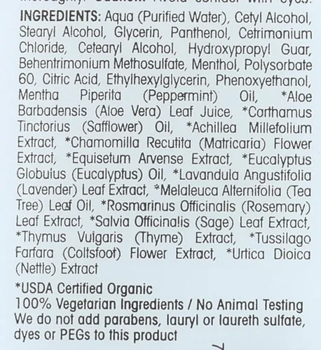 Vista 4 de Giovanni Productos para el cuidado del cabello, acondicionador de árbol de té triple golosina, 2 onzas líquidas